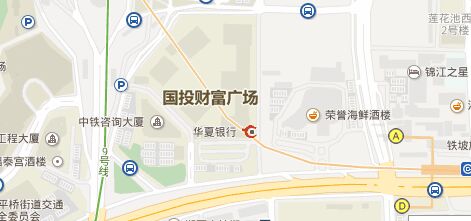 国投财富广场地图